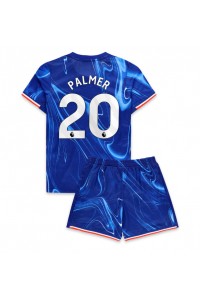 Chelsea Cole Palmer #20 Jalkapallovaatteet Lasten Kotipeliasu 2024-25 Lyhythihainen (+ Lyhyet housut)